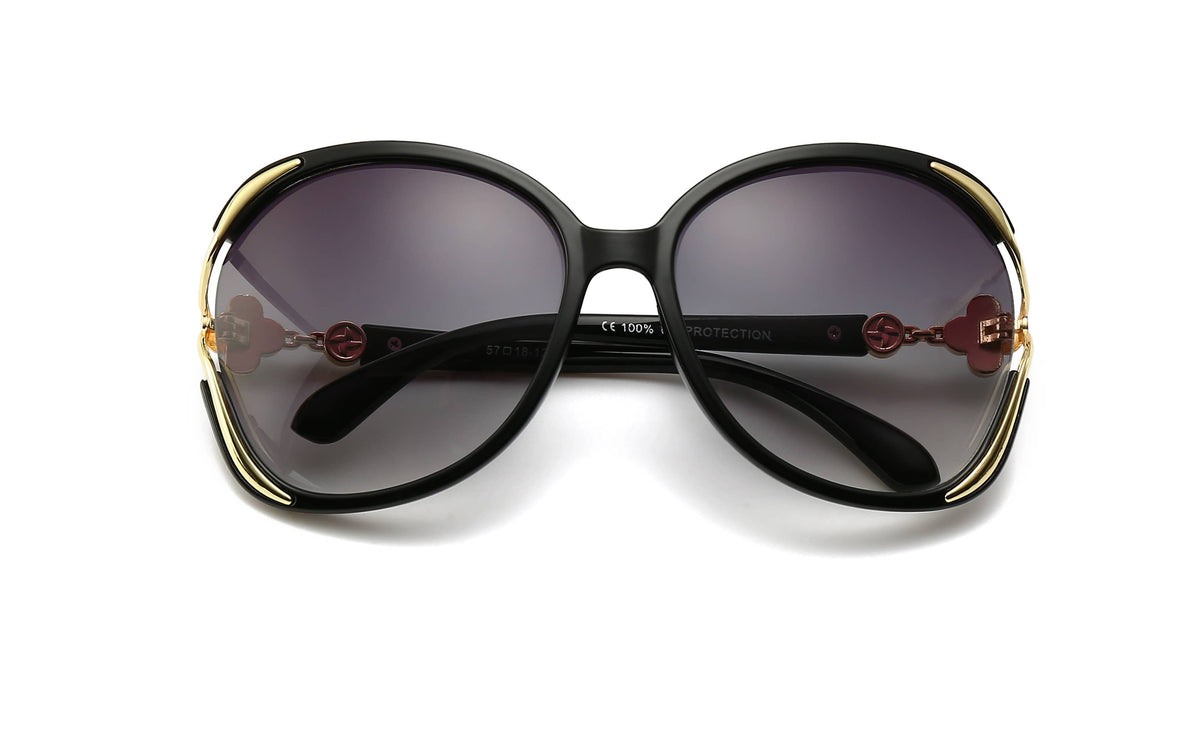 Rhinestone Sunglasses For Women Big Lenses Assorted 12 Pack