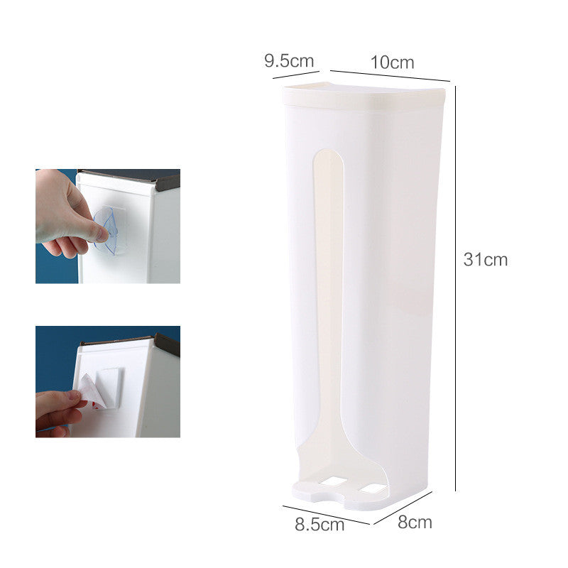 Garbage Bag Storage Box Artifact Perforation-free Wall Hanging