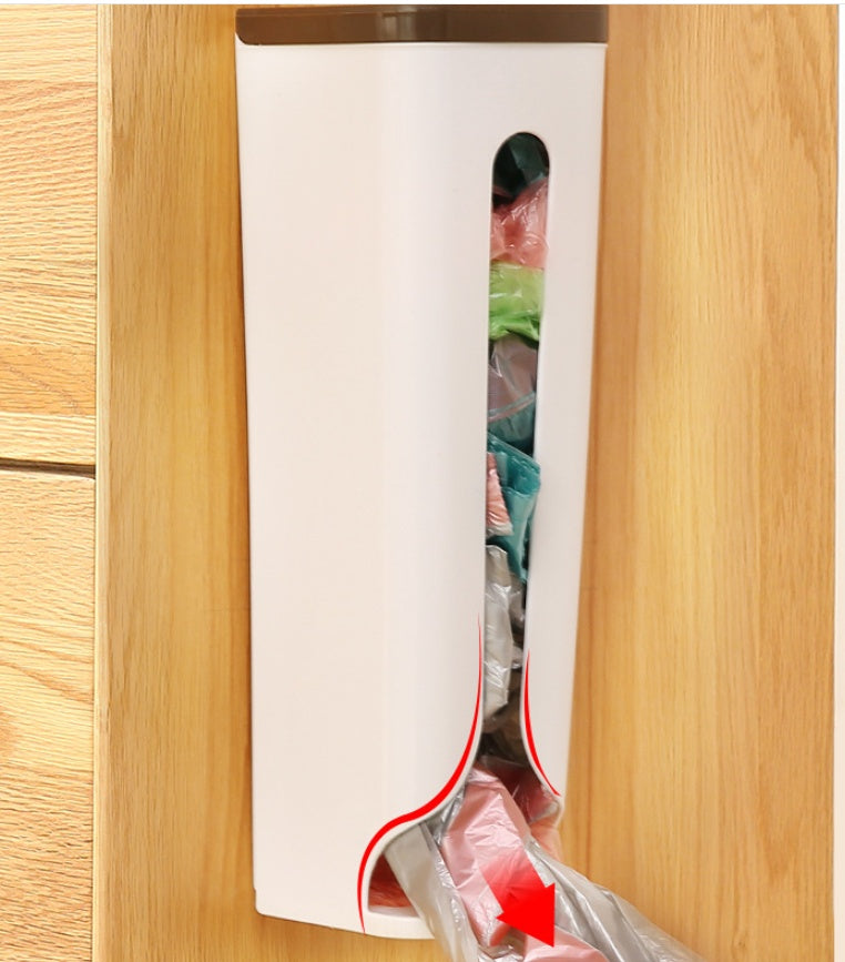 Garbage Bag Storage Box Artifact Perforation-free Wall Hanging