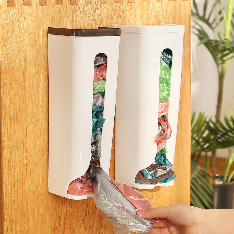 Garbage Bag Storage Box Artifact Perforation-free Wall Hanging