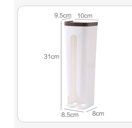 Garbage Bag Storage Box Artifact Perforation-free Wall Hanging